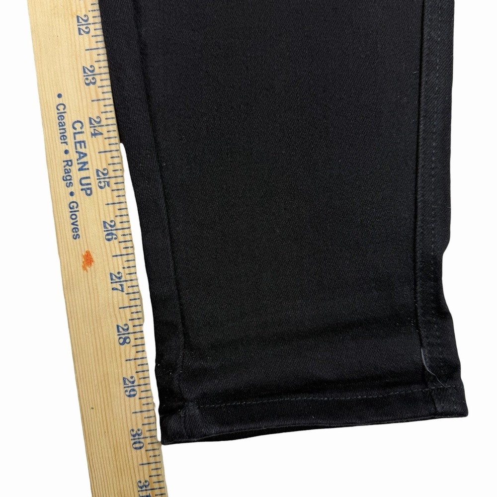Judy Blue Jogger Pants Black High Rise Drawstring Utility Size 7/28 Stretch - Picture 8 of 8